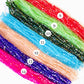Crystal Rainbow Beads | Size : 6mm | Qty : 10 Line-approx 48 Beads perline | GB67