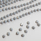 Crystal Opaque Beads | Size : 6mm | Qty : 10 Line-approx 40 Beads perline | GB48