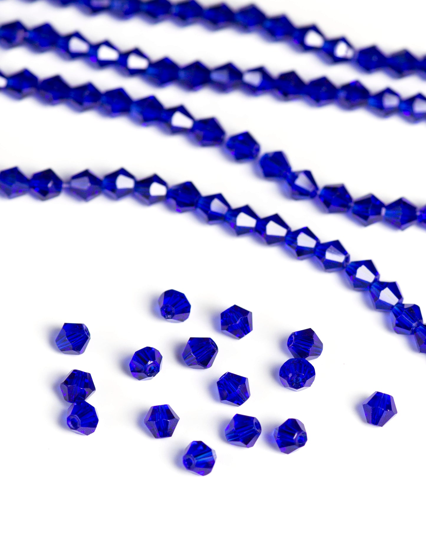 Crystal GB Beads | Size : 6mm | Qty : 10 Line-approx 48 Beads perline | GB66