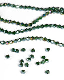 Crystal Rainbow Beads | Size : 6mm | Qty : 10 Line-approx 48 Beads perline | GB67