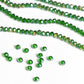 Tire Rainbow Beads | Size : 6mm | Qty : 10 Line-approx 89 Beads perline | GB61