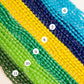 Drop Opaque Beads | Size : 8*12 | Qty : 5 Line-approx 275 Beads | GB43