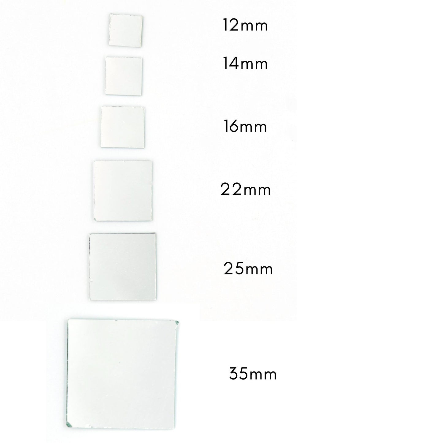 Square Shape Mirror | Qty : 200grms | M02