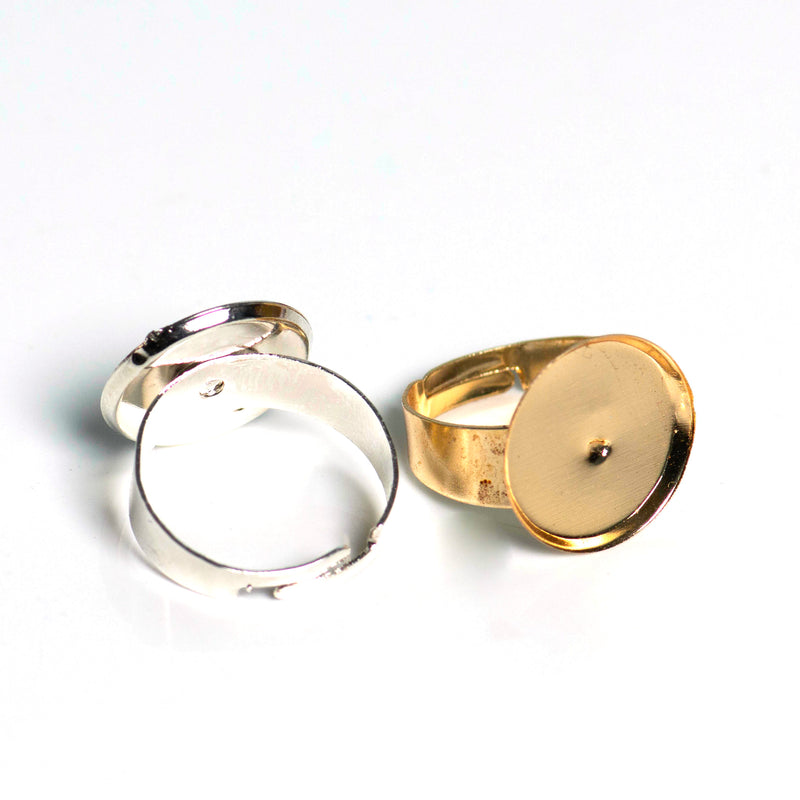 Finger Ring Base | 15mm | 20Pcs