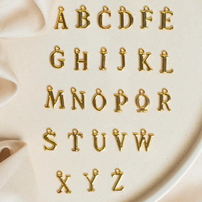 Alphabet Charms | Golden/Silver
