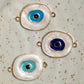 Evil Eye Connector Charms  | Size : 20mm | 04pcs