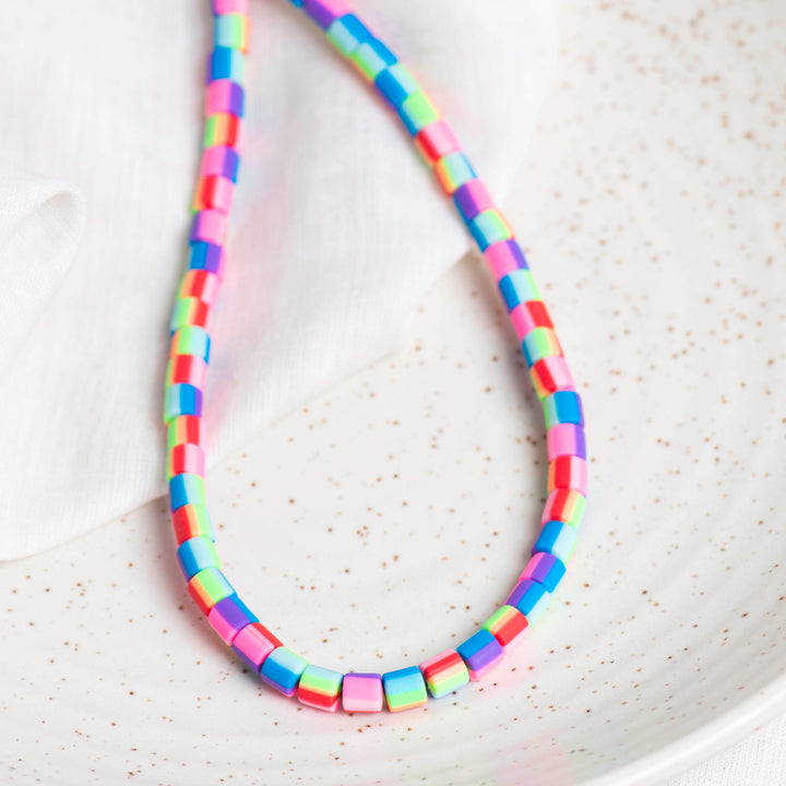 Polymer Clay Fimo Beads | Size: 6mm (W) Thickness 2mm | 1string approx 60 PCS | FB19
