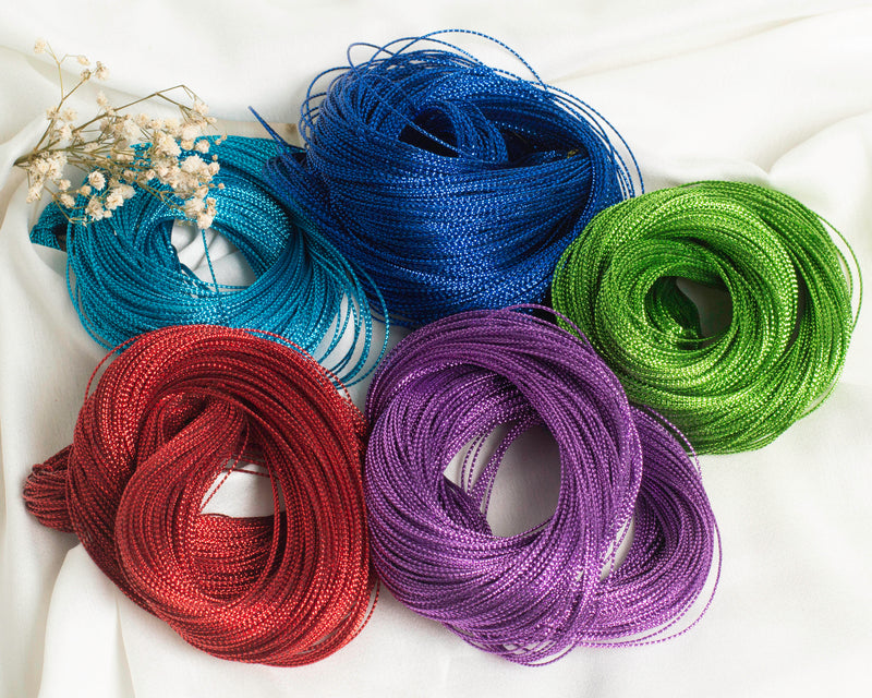 Multi-Coloured Crafts Thread | Size 0.5mm | 50Meter