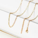 Iron Chain with Jump Ring and Lobster | Size : 20inch | Qty : 2pcs | RC23