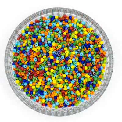 Seed Glass Beads | Size : 2mm | 100G