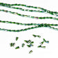 Pencil  Rainbow Beads | Size : 3*5 | Qty : 5 Line-approx 98 Beads perline | GB59