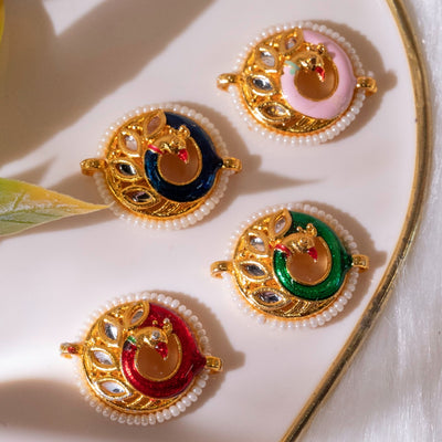 Meenakari Kundan | Size : 20mm | 12pcs