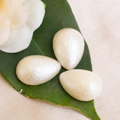 Drop Shape Matt Half Pearl Beads |  500G