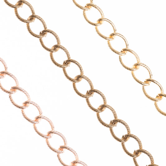 MS Iron Chain | Size : H-10mm W-14mm | 01 Mtr | MSC03