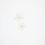 Cream Beads Hair Accessories | Size : 35mm | Qty : 6pcs | HA25