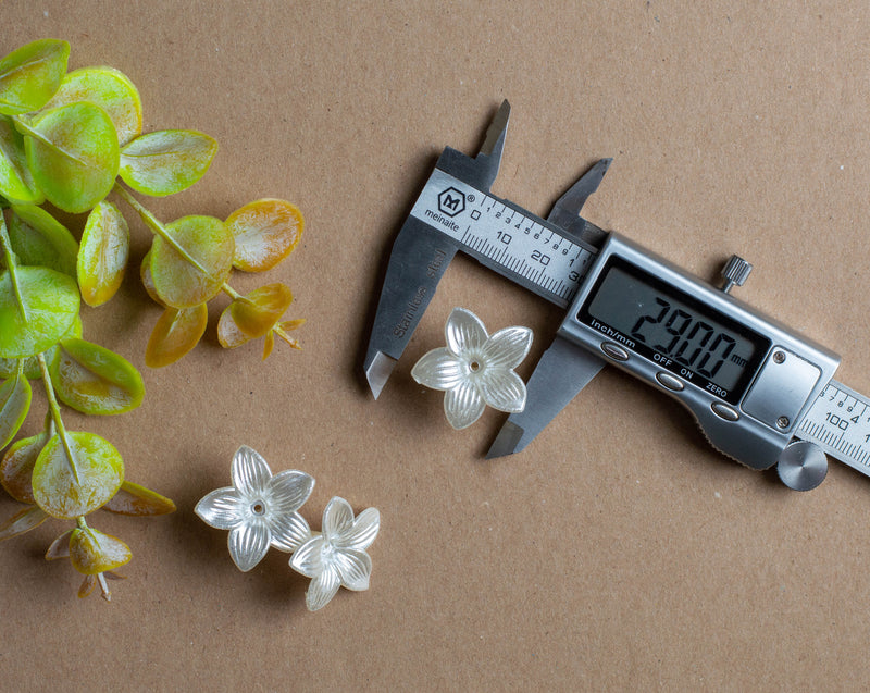 Plastic Pearl Flower  | Size : 29mm | 500g | No Hole