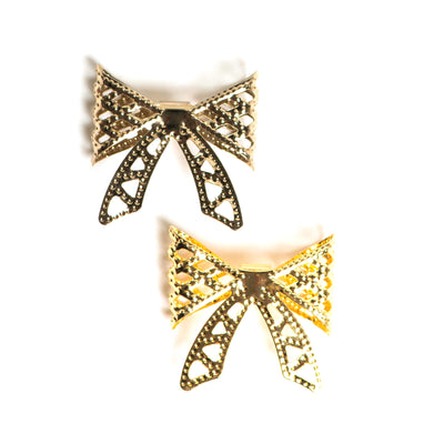 Metal Art Bow | Size : 35mm | 20 Pcs | F-7-21