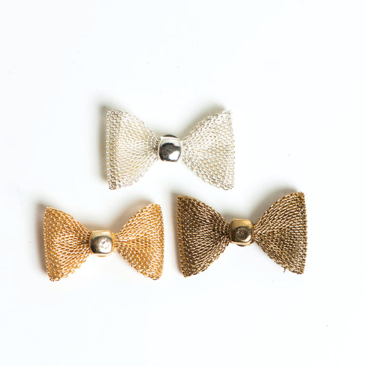 Metal Art Bow | Size : 35mm | Qty : 10pcs | F-7-26 | MA486