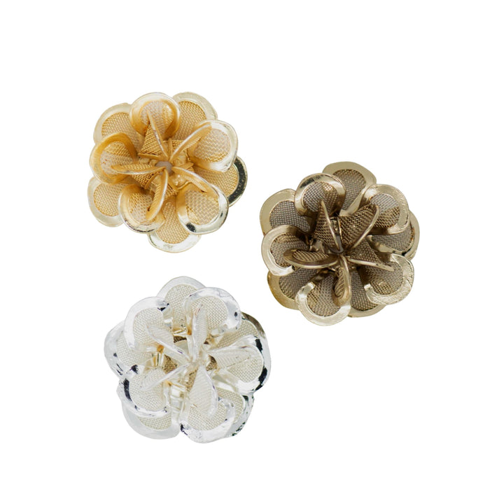 Metal Art Flower | Size : 21mm | 50 Pcs ( F-8-13 ) | MA494