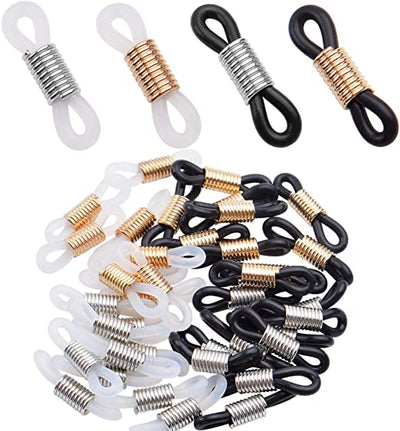 Spectacle End Connectors | Rubber  Loops for Eyeglass Sunglasses and Mask Chain | 100 Pcs